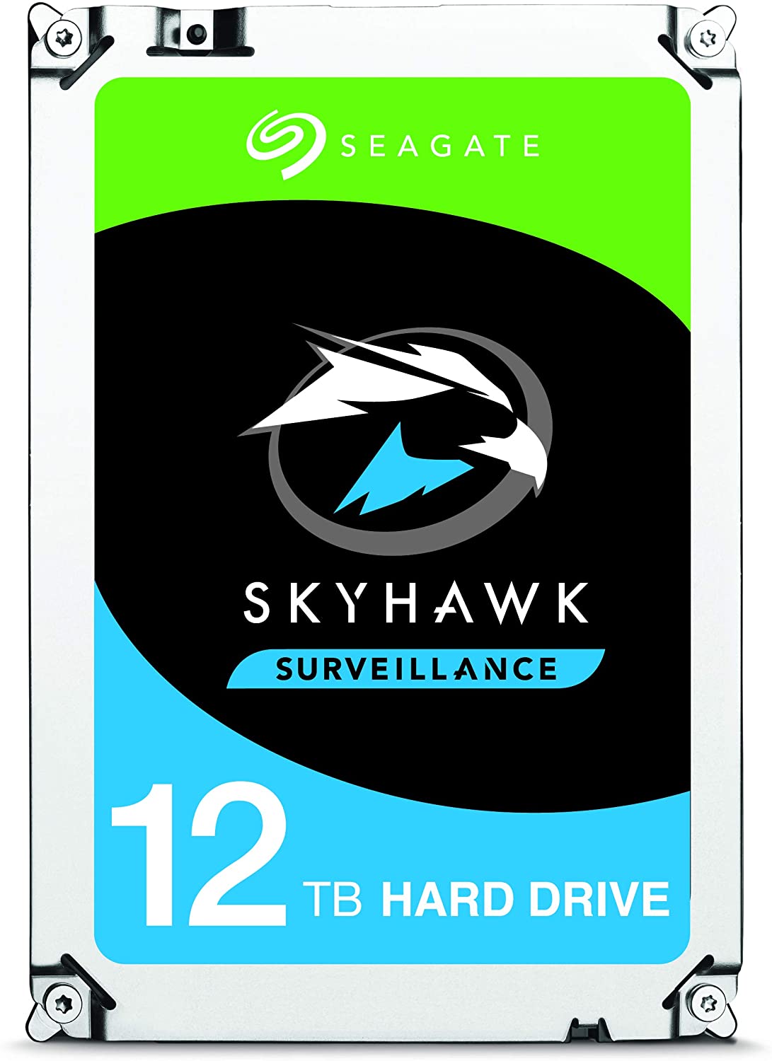 Seagate SkyHawk ST12000VX0008 12TB 7.2K RPM SATA 6Gb/s 512e 256MB 3.5" Surveillance HDD