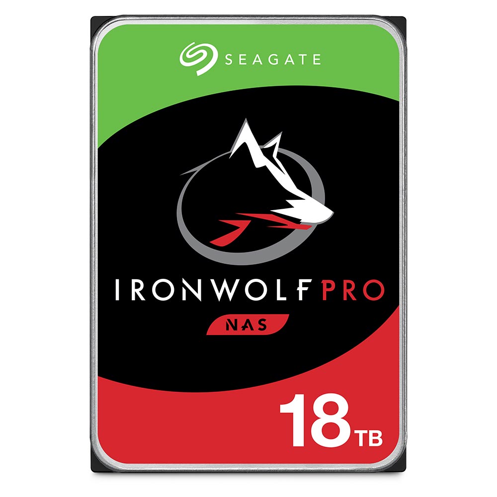 Seagate IronWolf Pro ST18000NE000 18TB 7.2K RPM SATA 6Gb/s 512e 3.5in Hard Drive