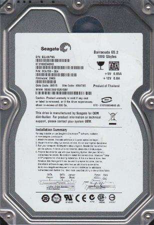 Seagate Barracuda 9CA158-304 1TB 7.2K RPM SATA 32MB 3.5" HDD