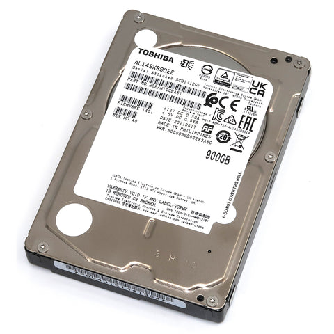 Toshiba AL14SXB AL14SXB90EE 900GB 15K RPM SAS 12Gb/s 512e 2.5in Recertified Hard Drive