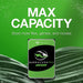 Seagate BarraCuda Pro ST8000DM0004 8TB 7.2K RPM SATA 6Gb/s 512e 3.5in Recertified Hard Drive - Max Capacity