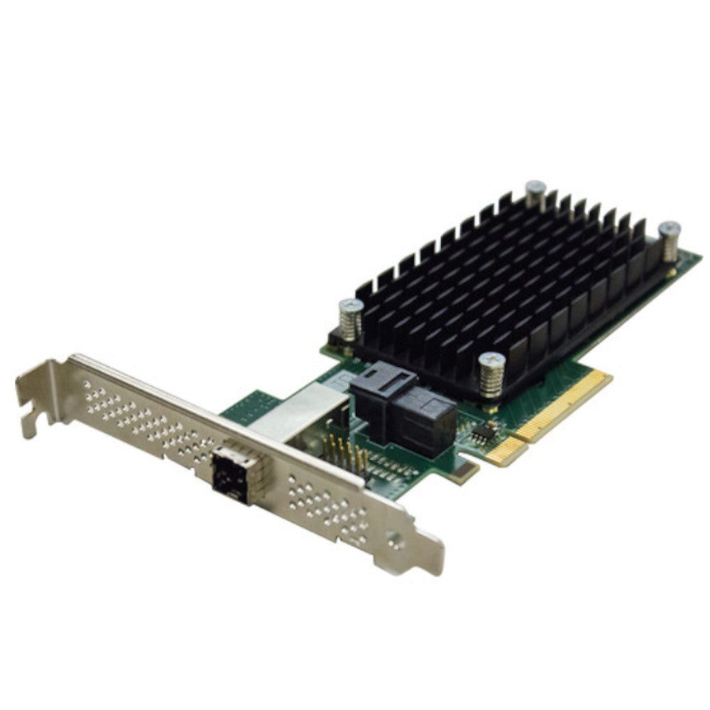ATTO ExpressSAS H1244 ESAH-1244-000 Single Port PCIe Full Height HBA Recertified
