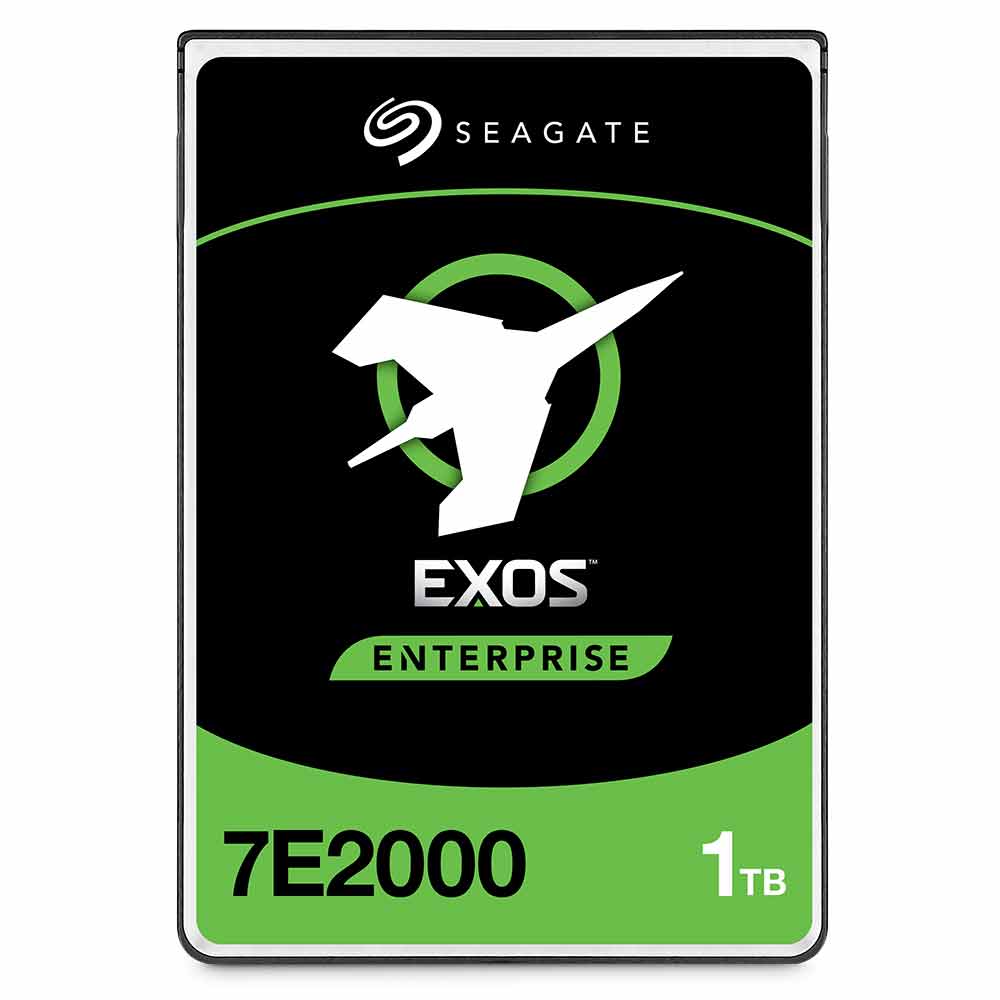 Seagate Exos 7E2000 ST1000NX0313 1TB 7.2K RPM SATA 6Gb/s 512e 128MB 2.5" Manufacturer Recertified HDD