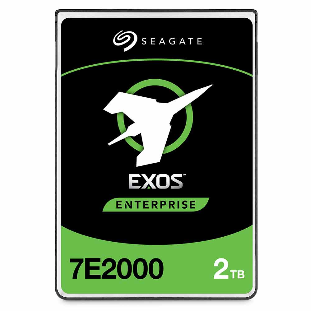 Seagate Exos 7E2000 ST2000NX0253 2TB 7.2K RPM SATA 6Gb/s 512e 128MB 2.5" Manufacturer Recertified HDD