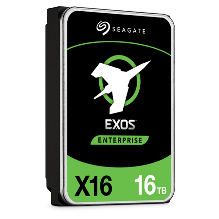 Seagate Exos X16 ST16000NM002G 16TB 7.2K RPM SAS 12Gb/s 512e/4Kn 3.5in Recertified Hard Drive