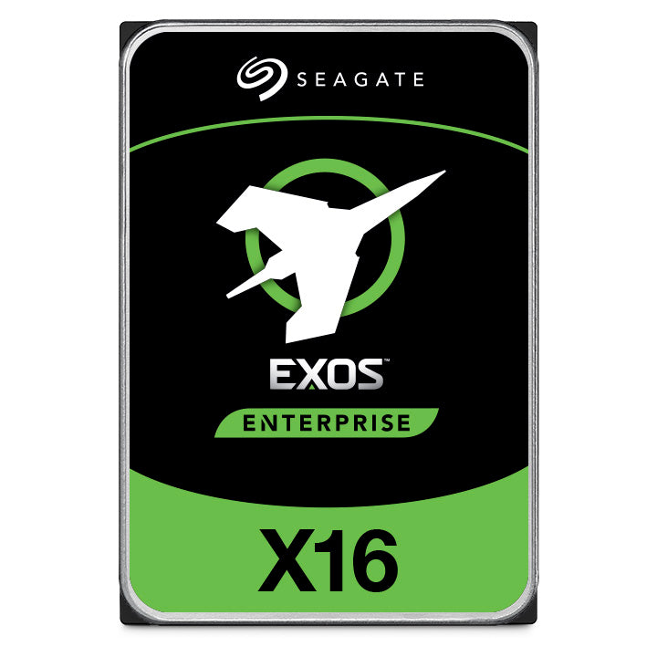 Seagate Exos X16 ST10000NM001G 10TB 7.2K RPM SATA 6Gb/s 512e/4Kn 256MB 3.5" FastFormat Manufacturer Recertified HDD