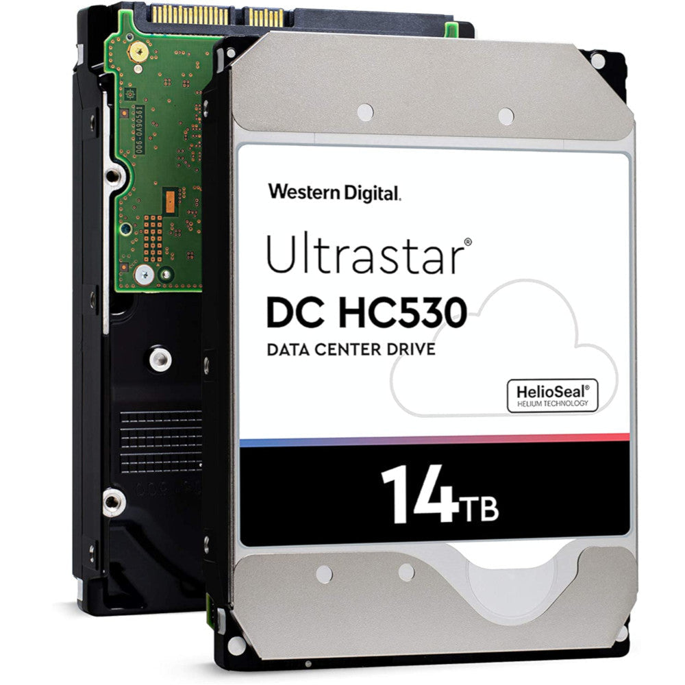 Western Digital Ultrastar DC HC530 WUH721414ALE601 0F31163 14TB 7.2K RPM SATA 6Gb/s 3.5in Hard Drive