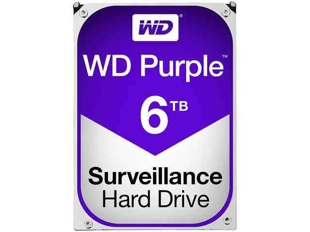 Western Digital Purple NV WD6NPURX 6TB 7.2K RPM SATA 6Gb/s 64MB 3.5" Hard Drive