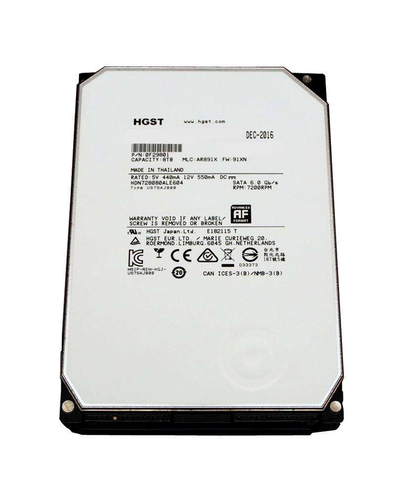 HGST HDN728080ALE604 8TB HDD goHardDrive.com - HGST Ultrastar He8