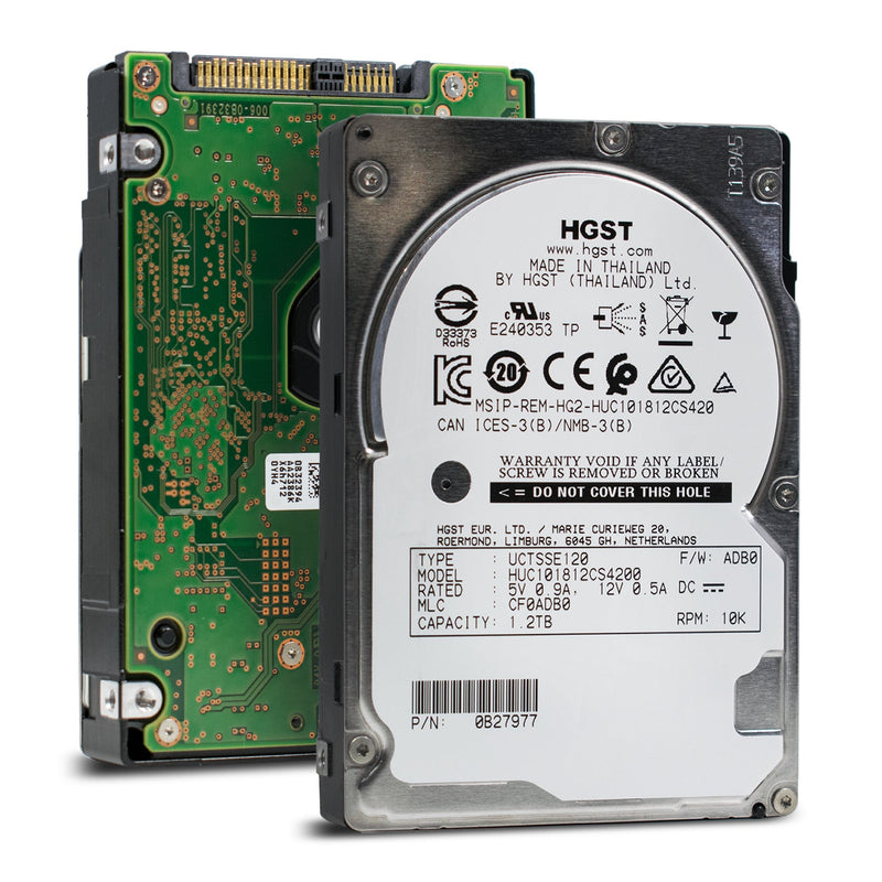 HGST Ultrastar C10K1800 HUC101812CS4200 0B29920 1.2TB 10K RPM SAS 12Gb/s 4Kn 128MB 2.5" ISE Hard Drive Main