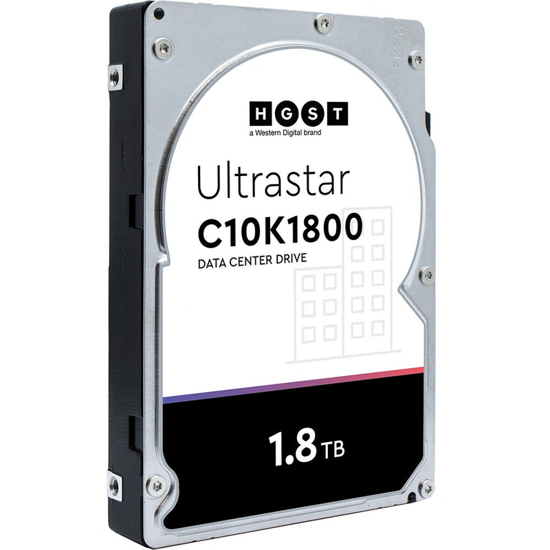 HGST C10K1800 HUC101818CS4204 0B31872 1.8TB 10K RPM SAS 12Gb/s 512e SE 2.5in Recertified Hard Drive