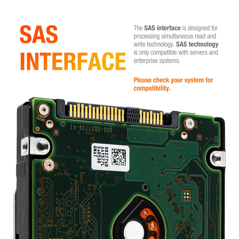 HGST Ultrastar C7K1000 HUC721010ASS600 0B30780 1TB 7.2K RPM SAS 6Gb/s 64MB 2.5" HDD