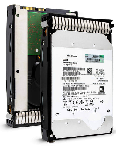 HP Gen8 857643-002 10TB 7.2K RPM SATA 6Gb/s 512e 3.5" SE HDD