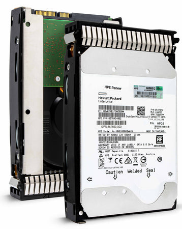 HP Gen8 HUH721010ALE604 10TB 7.2K RPM SATA 6Gb/s 512e 3.5" SE HDD