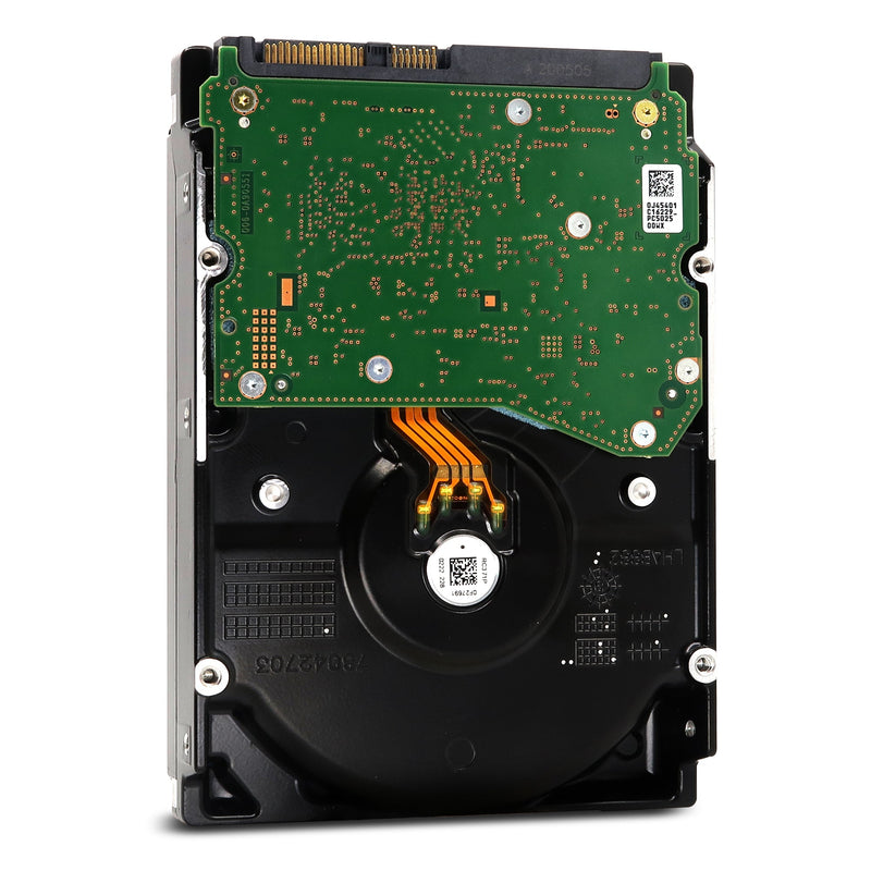 HGST Ultrastar He12 HUH721212AL5204 0F29532 12TB 7.2K RPM SAS 12Gb/s 512e 256MB 3.5" SE Hard Drive Rear View