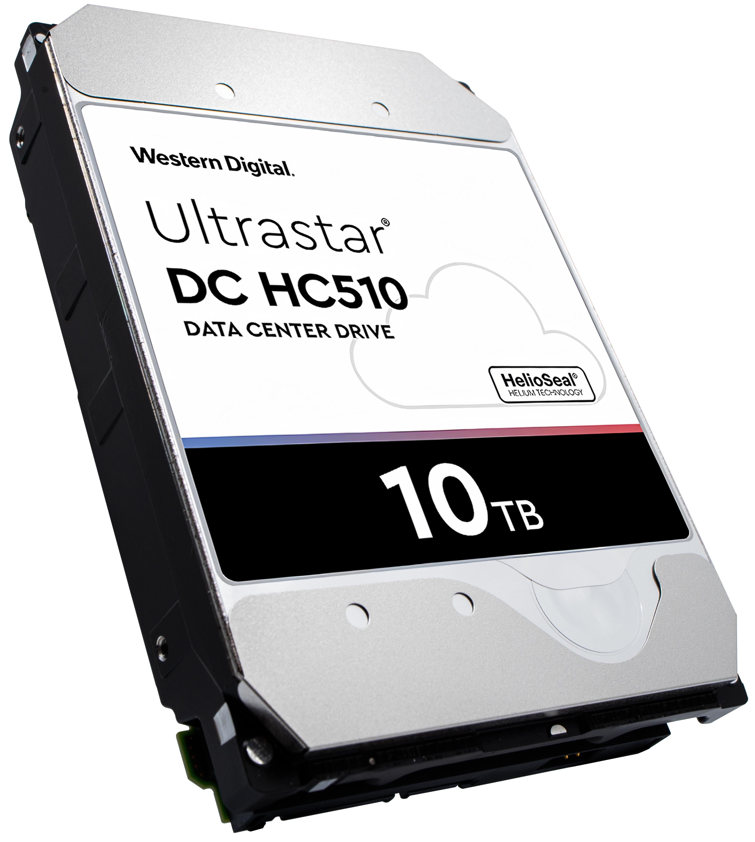 Western Digital Ultrastar DC HC510 HUH721010ALE604 0F27454 10TB 7.2K RPM  SATA 6Gb/s 512e 256MB 3.5
