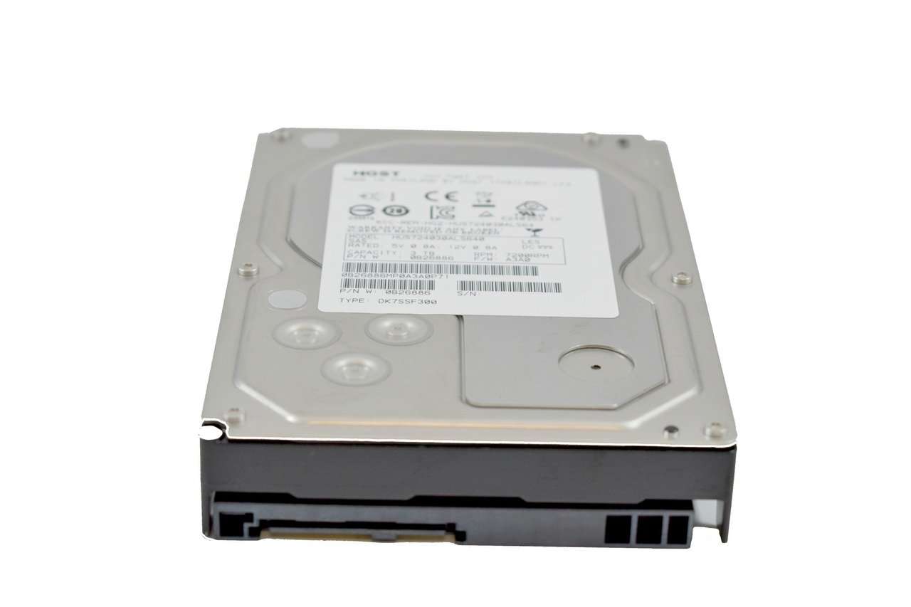 HGST Ultrastar 7K4000 HUS724030ALS640 0B26886 3TB 7.2K RPM SAS 6Gb/s 64MB Cache 3.5" Manufacturer Recertified HDD