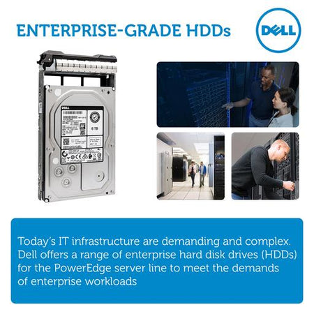 Dell G13 D59HH 6TB 7.2K RPM SATA 6Gb/s 512e 3.5" Hard Drive