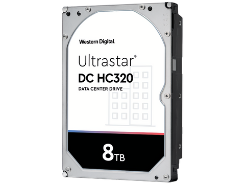 Western Digital Ultrastar DC HC320 HUS728T8TALE604 0B36403 8TB 7.2K RPM SATA 6Gb/s 512e Power-Disable 3.5in Hard Drive