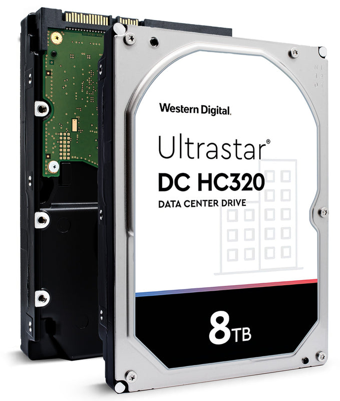 Western Digital Ultrastar DC HC320 HUS728T8TALE6L4 0B36452 8TB 7.2K RPM SATA 6Gb/s 512e 3.5" Hard Drive