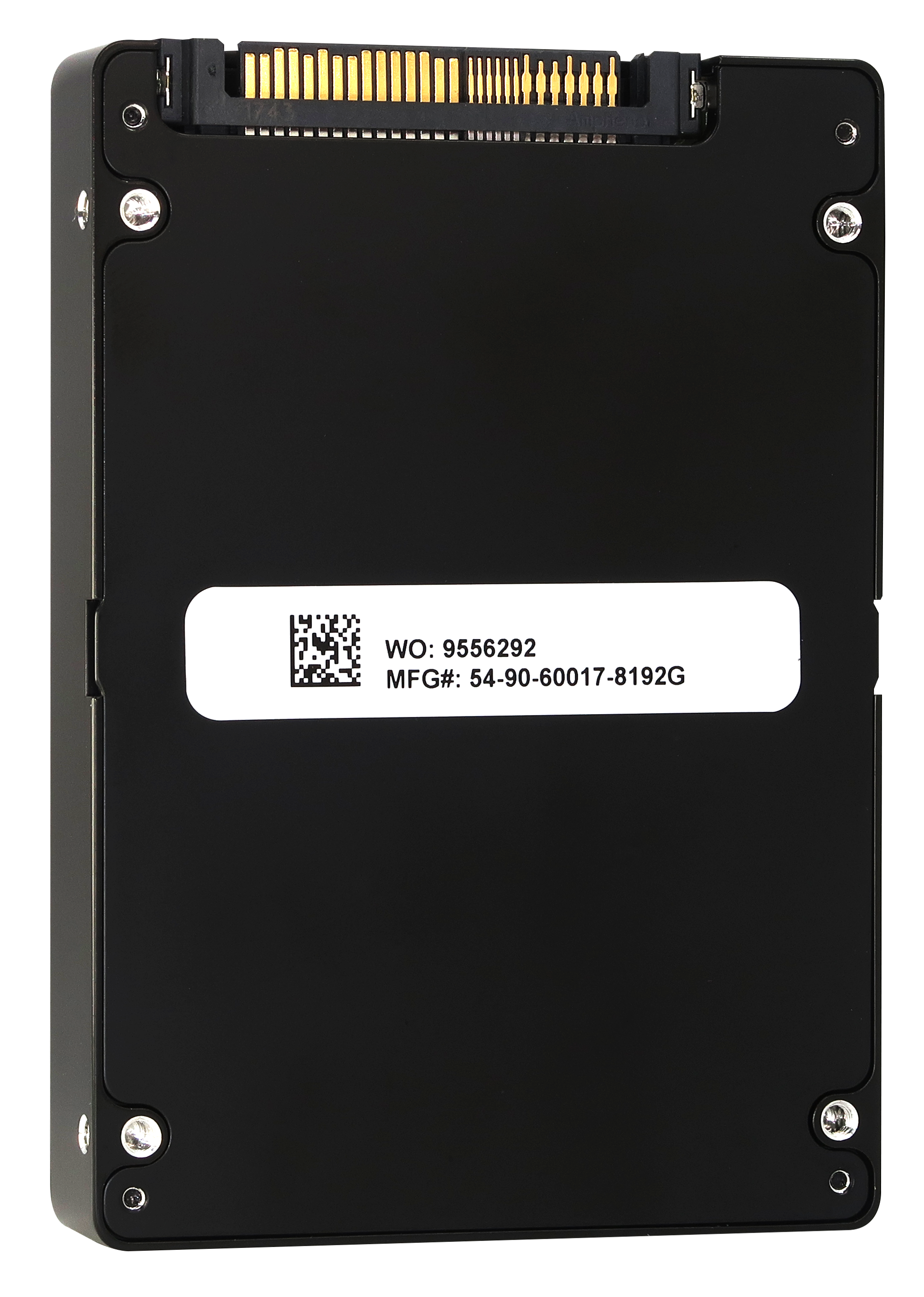 Western Digital Ultrastar DC SN200 HUSMR7664BDP301 0TS1317 6.4TB PCIe Gen 3.0 x4 4GB/s U.2 NVMe 3DWPD MLC 2.5in Solid State Drive - Rear View