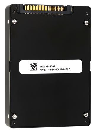 Western Digital Ultrastar DC SN200 HUSMR7664BDP301 0TS1317 6.4TB PCIe Gen 3.0 x4 4GB/s U.2 NVMe 3DWPD MLC 2.5in Solid State Drive - Rear View