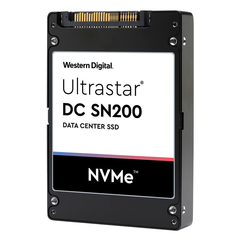 Western Digital Ultrastar DC SN200 HUSMR7676BDP3Y1 7.68TB PCIe Gen 3.0 x4 NVMe U.2 2.5in Enterprise Solid State Drive