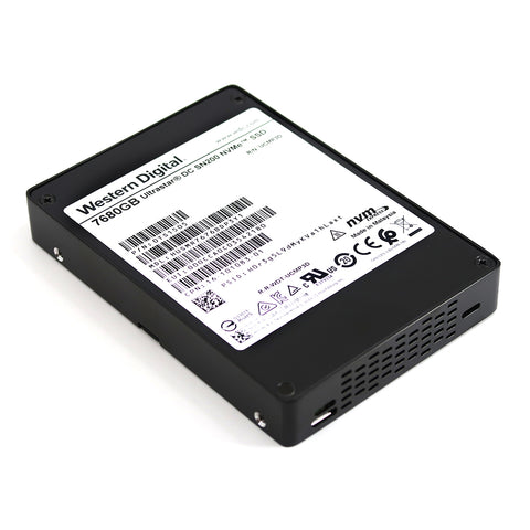 Western Digital Ultrastar DC SN200 HUSMR7676BDP3Y1 7.68TB PCIe Gen 3.0 x4 NVMe U.2 2.5in Enterprise Solid State Drive