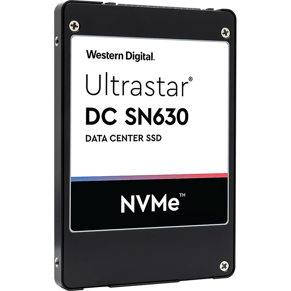 Western Digital Ultrastar DC SN630 WUS3BA119C7P3E3 1.92TB PCIe Gen 3.0 x4 8GB/s U.2 NVMe 2.5in Solid State Drive