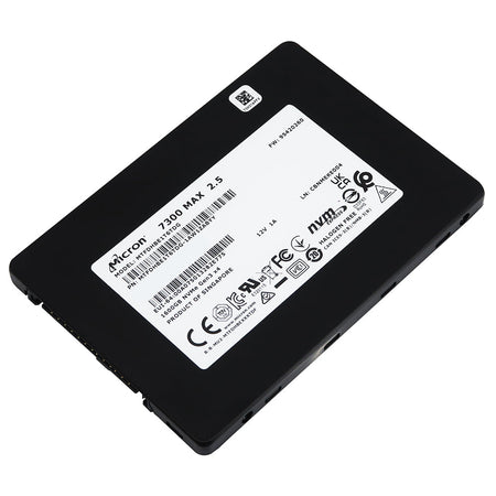 Micron 7300 MAX MTFDHBE1T6TDG 1.6TB PCIe Gen 3.0 x4 4GB/s 2.5in Recertified Solid State Drive