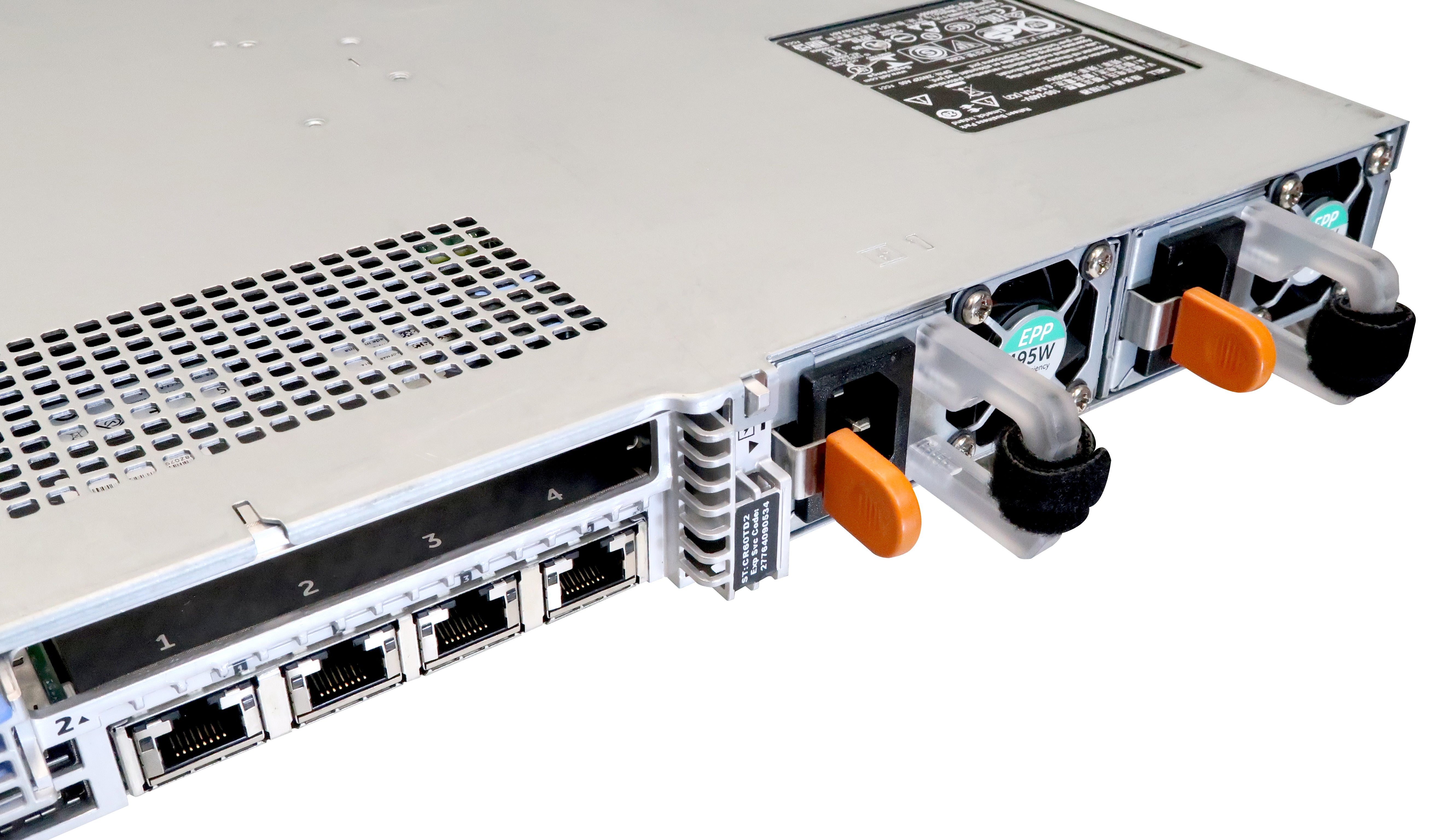 Hot swap redundant PSU on Dell PowerEdge R630 1U Enterprise Server
