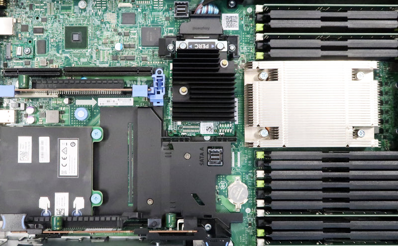 H330 Mini PERC and HBA inside Dell PowerEdge R630 1U Enterprise Server