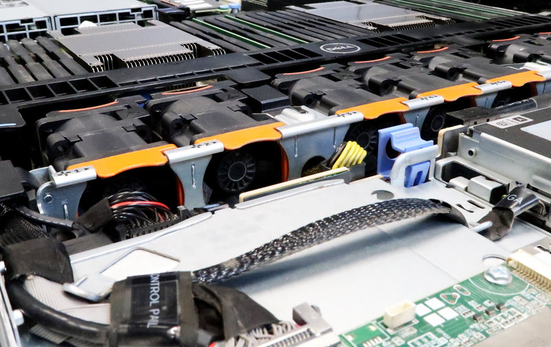 Fan configuration for Dell PowerEdge R630 1U Enterprise Server