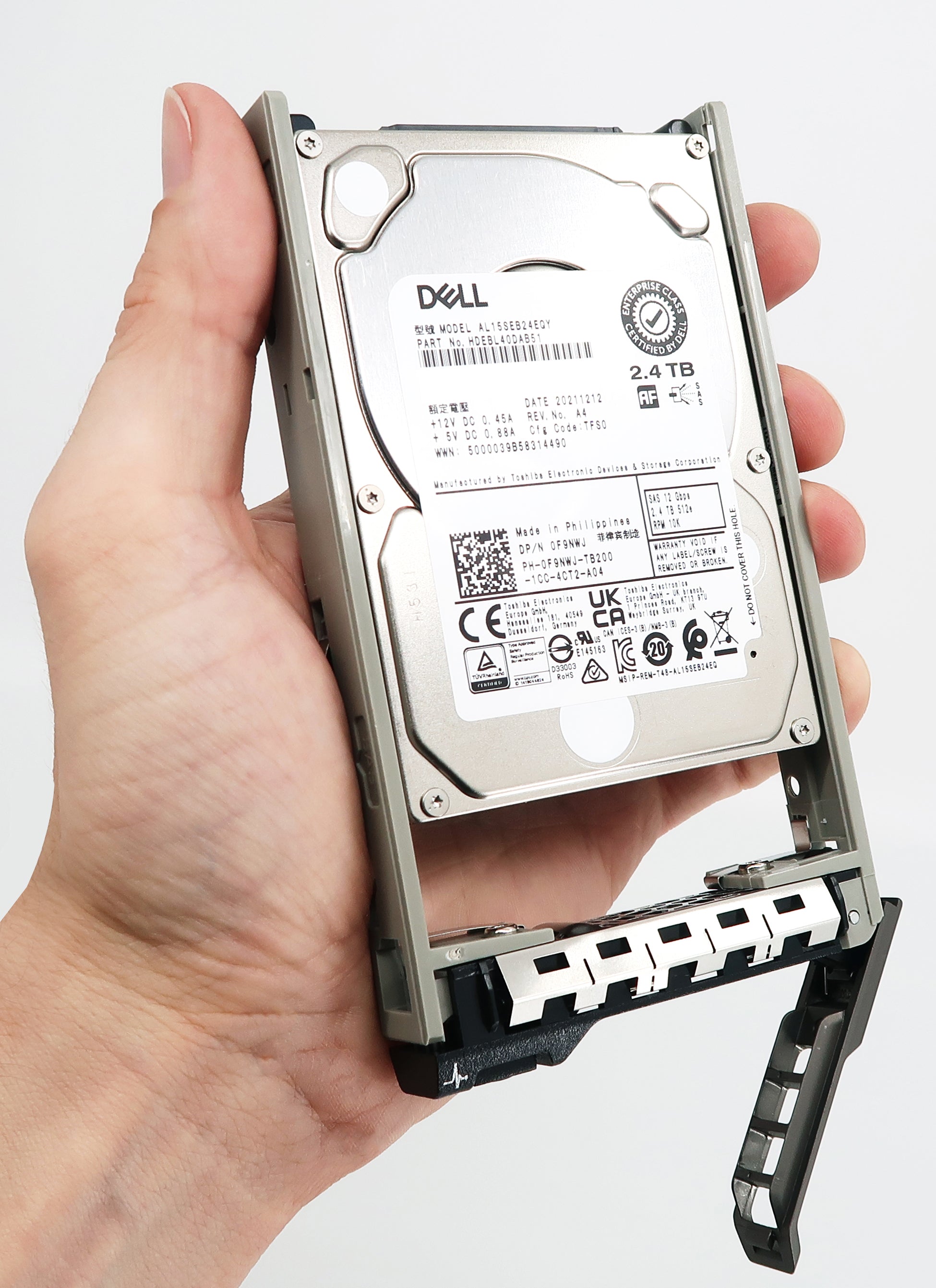 Dell 13G 12G 400-AUQX 2.4TB 10K RPM SAS SFF HDD