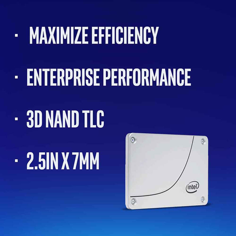 Intel DC S4500 SSDSC2KB038T701 3.84TB SATA 6Gb/s 2.5" Manufacturer Recertified SSD - Highlights