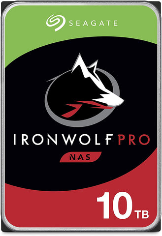 Seagate IronWolf Pro ST10000NE0004 10TB 7.2K RPM SATA 6Gb/s 3.5in Recertified Hard Drive