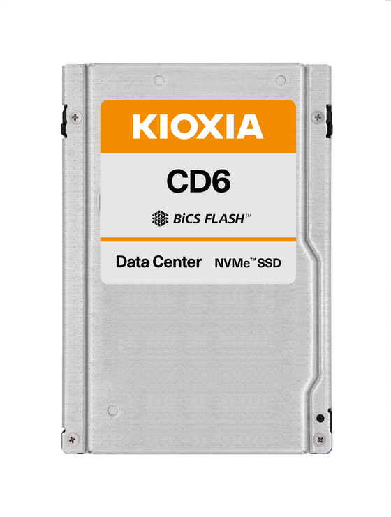 Kioxia CD6 KCD61LUL3T84 3.84TB PCIe Gen 4.0 x4 8GB/s 2.5" Read Intensive SSD