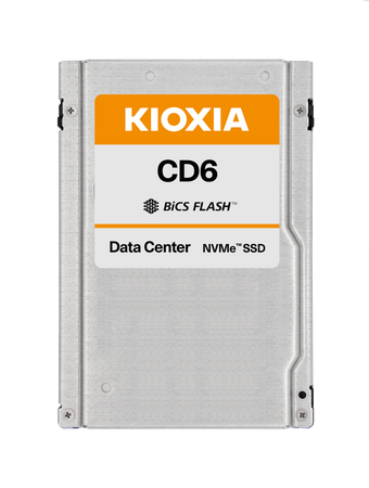 Kioxia CD6 KCD61VUL1T60 1.6TB PCIe Gen 4.0 x4 8GB/s 2.5" Mixed Use SSD