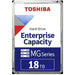 Toshiba MG09 MG09SCA18TE 18TB 7.2K RPM SAS 12Gb/s 512e 3.5in Recertified Hard Drive