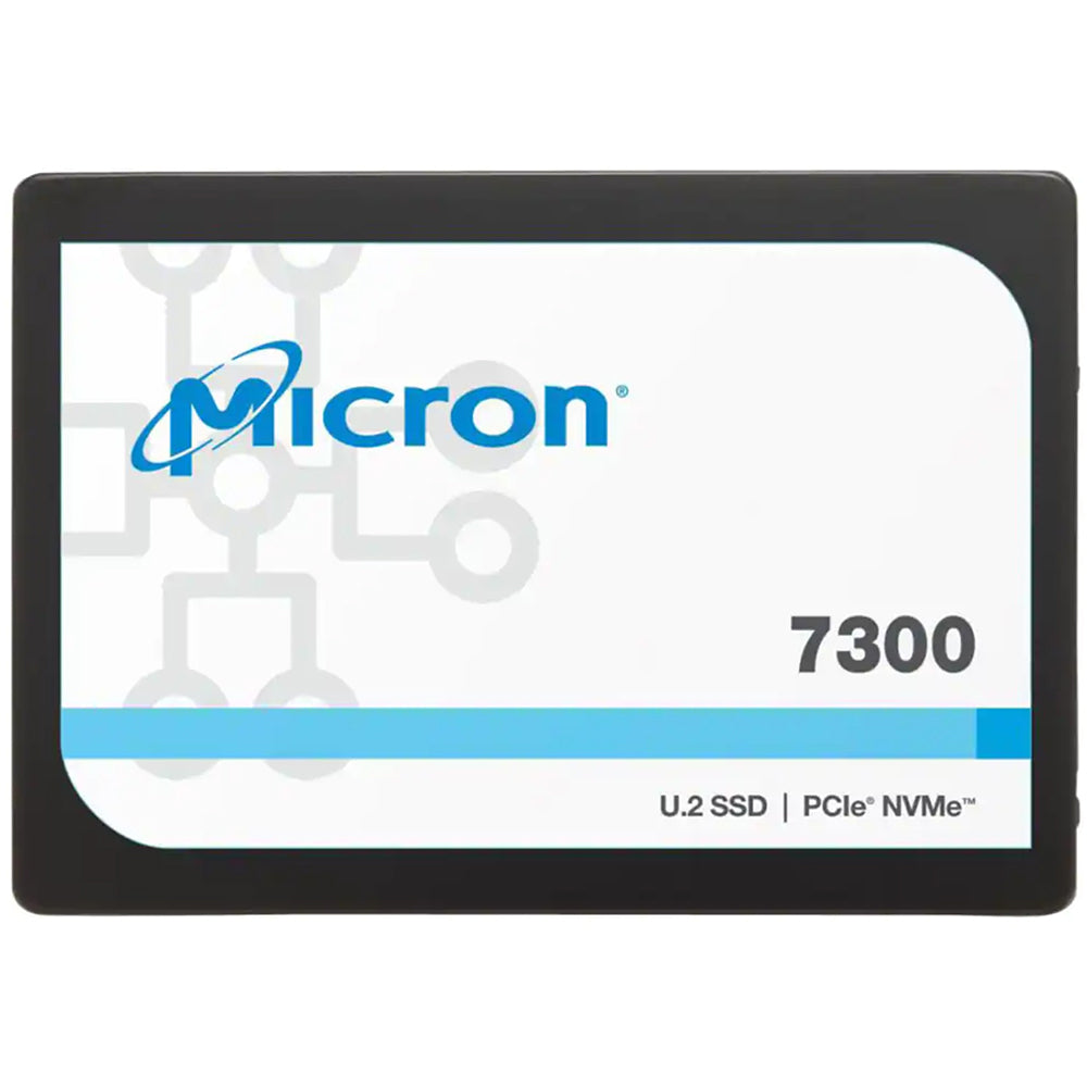 Micron 7300 Pro MTFDHBE1T9TDF-1AW1ZABYY 1.92TB PCIe Gen 3.0 x4 4GB/s 3D TLC U.2 2.5in Solid State Drive