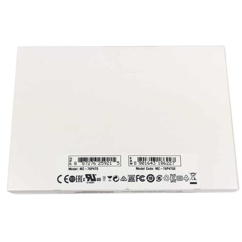 Samsung 860 PRO MZ-76P4T0E 4TB SATA 6Gb/s 2.5" SSD - Packaging