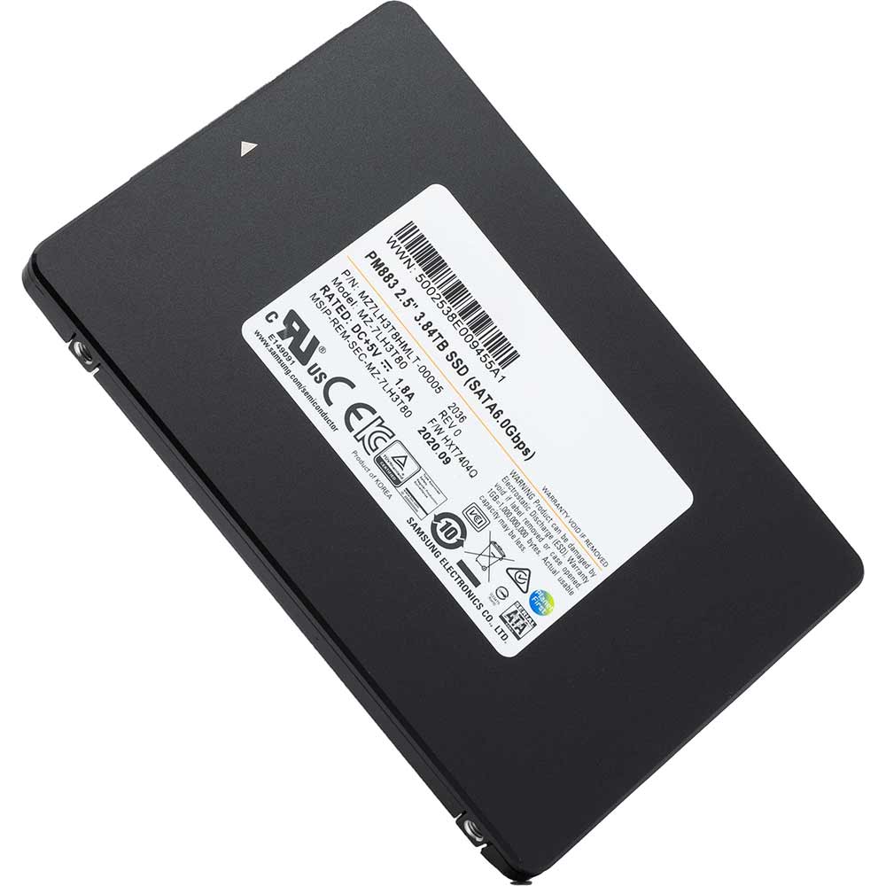 SSD Samsung PM883 1,92 TB – 2,5 Pollici SATA III 6,0 Gb/s, Modello MZ7LH1T9HMLT-000K2, Usato - Foto 4