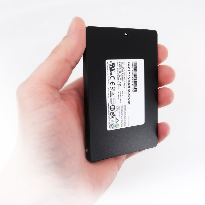 Samsung PM883 MZ7LH3T8HMLT 3.84TB SATA 6Gb/s 2.5" AES 256-bit Solid State Drive