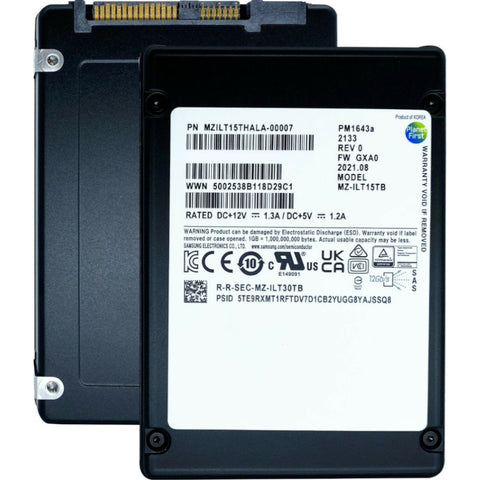 Samsung PM1643a 15TB SAS SSD Enterprise