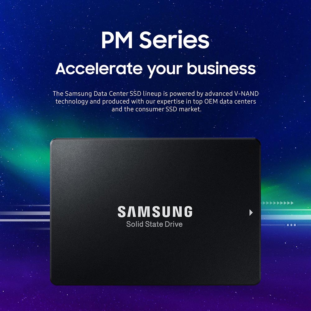 HP PM1735 MZXLJ1T6HBJR 1.6TB PCIe Gen 4.0 x4 16GB/s 3D TLC U.3 NVMe 2.5in Recertified Solid State Drive - PM Series, Accelerate your business.