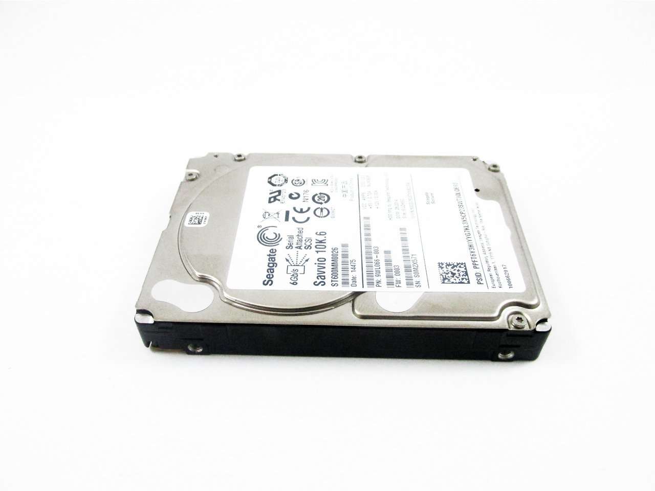 Seagate Savvio 10K.6 ST600MM0026 600GB 10K RPM SAS-6Gb/s 64MB 2.5" Hard Disk Drive
