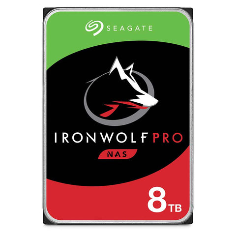 Seagate IronWolf Pro ST8000NE001 8TB 7.2K RPM SATA 6Gb/s 512e 3.5in Refurbished HDD