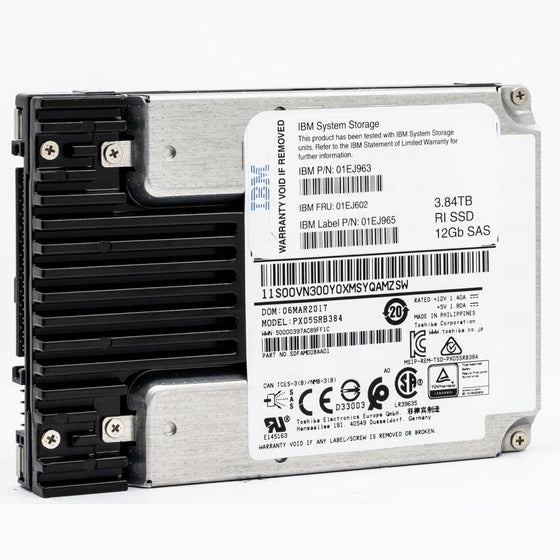 IBM PX05 PX05SRB384 01EJ963 3.84TB SAS 12Gb/s 2.5in Solid State Drive
