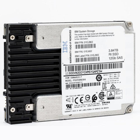 IBM PX05 PX05SRB384 01EJ963 3.84TB SAS 12Gb/s 2.5in Recertified Solid State Drive