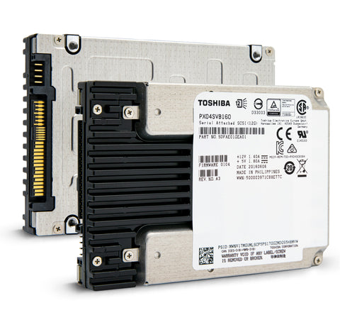 Toshiba PX04SVB160 1.6TB SAS 12Gb/s 2.5" Solid State Drive